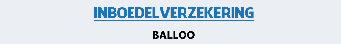inboedelverzekering-balloo