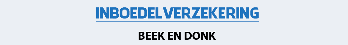 inboedelverzekering-beek-en-donk