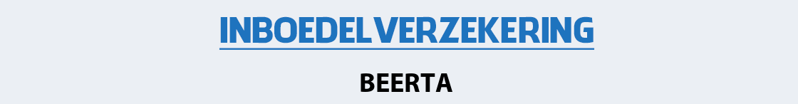 inboedelverzekering-beerta