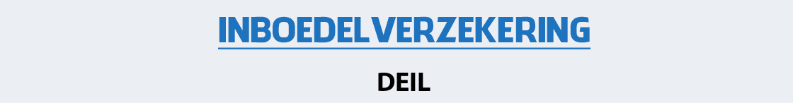 inboedelverzekering-deil