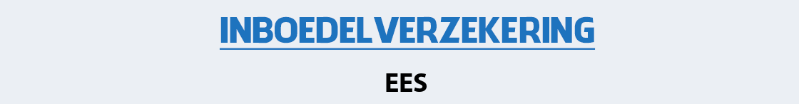 inboedelverzekering-ees