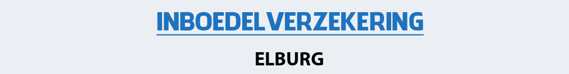 inboedelverzekering-elburg
