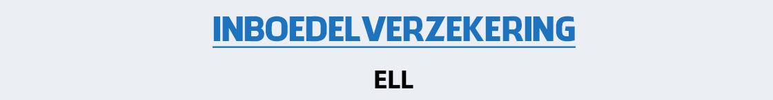 inboedelverzekering-ell
