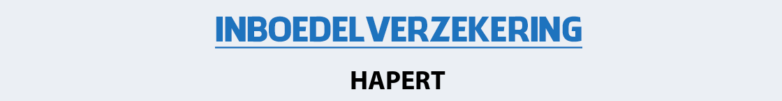 inboedelverzekering-hapert