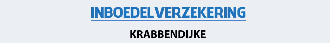 inboedelverzekering-krabbendijke