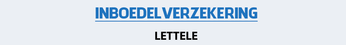 inboedelverzekering-lettele