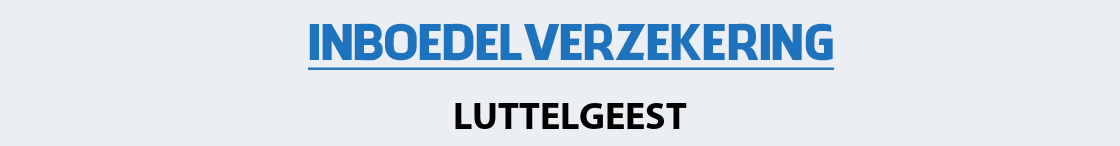 inboedelverzekering-luttelgeest