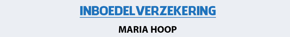 inboedelverzekering-maria-hoop