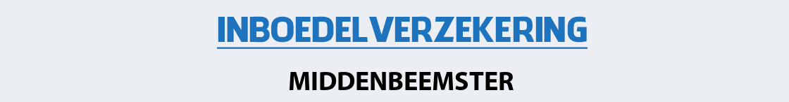 inboedelverzekering-middenbeemster