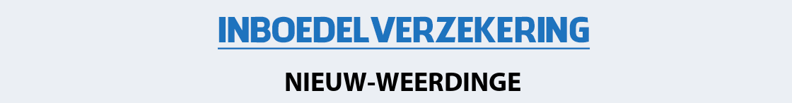 inboedelverzekering-nieuw-weerdinge