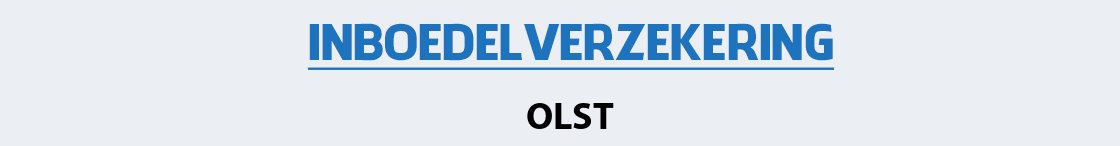 inboedelverzekering-olst
