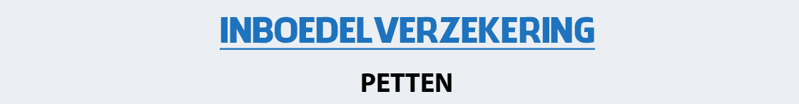 inboedelverzekering-petten