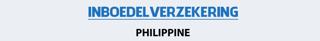 inboedelverzekering-philippine