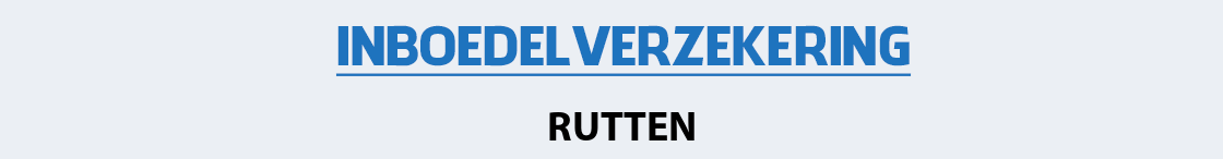 inboedelverzekering-rutten