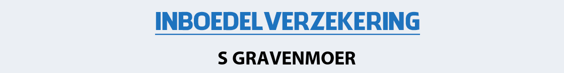 inboedelverzekering-s-gravenmoer