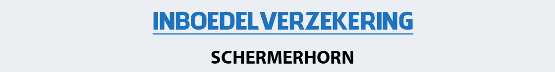 inboedelverzekering-schermerhorn