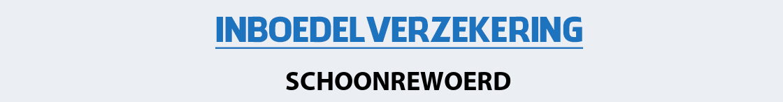 inboedelverzekering-schoonrewoerd