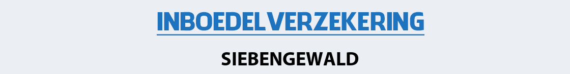 inboedelverzekering-siebengewald