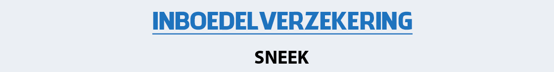 inboedelverzekering-sneek