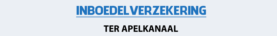inboedelverzekering-ter-apelkanaal