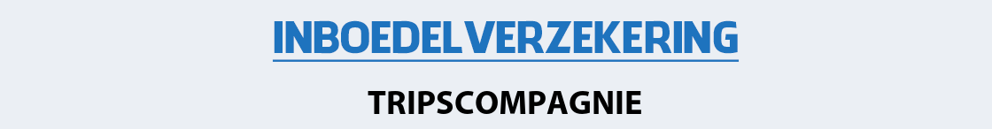 inboedelverzekering-tripscompagnie