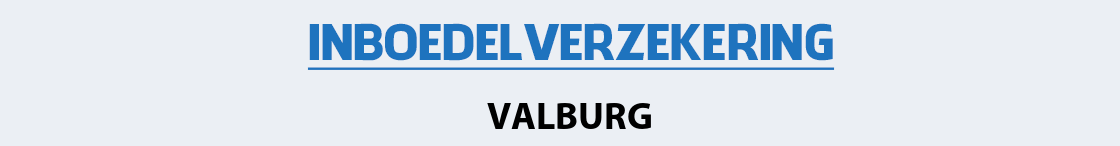 inboedelverzekering-valburg