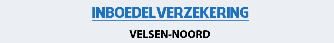 inboedelverzekering-velsen-noord