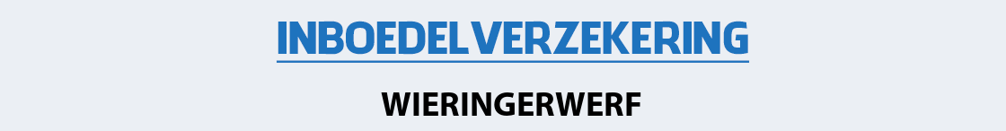 inboedelverzekering-wieringerwerf